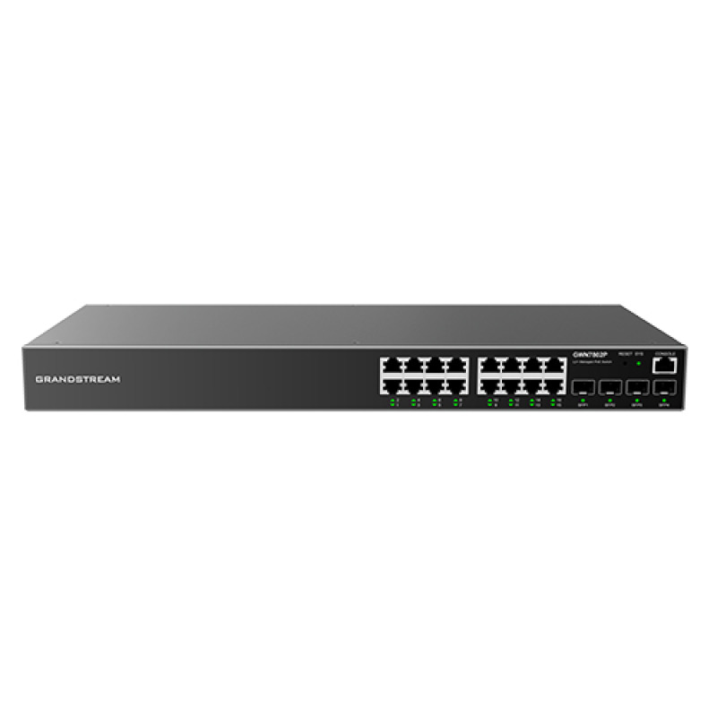 Switch Gigabit PoE Administrable / 16 puertos 10/100/1000 Mbps  4 Puertos SFP Uplink / Hasta 240W / Compatible con GWN Cloud image 5