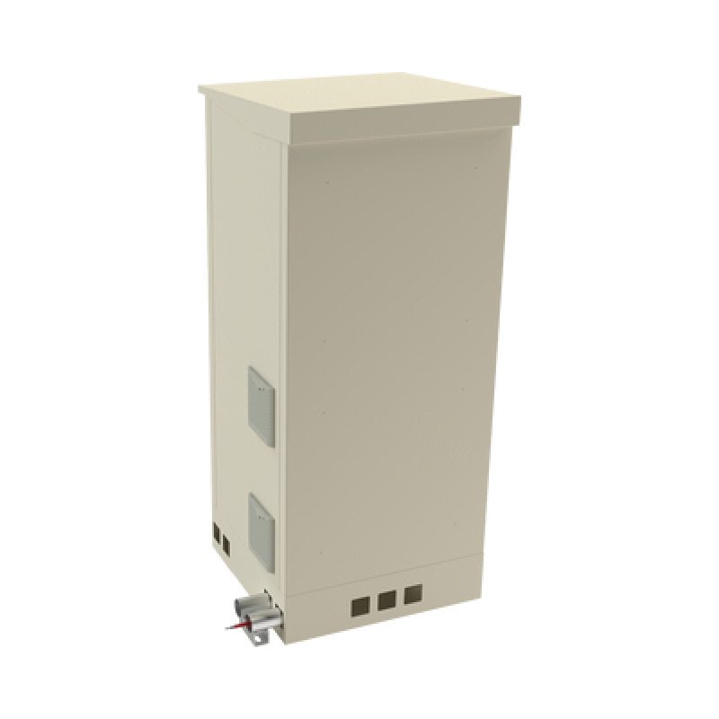 Gabinete de Piso para Exterior con Ventiladores y Termostato con Rack de 19 de 16 U  Espacio para Baterías Se envía el Gabinete Armado image 6