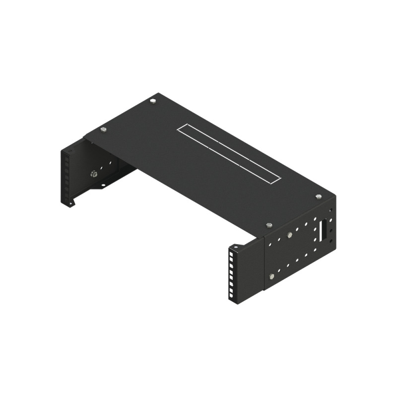 Rack Abierto de montaje en Pared de 19in  Profundidad Ajustable 8 a 12 de 25  Unidades de rack con Capacidad de Crecimiento image 5