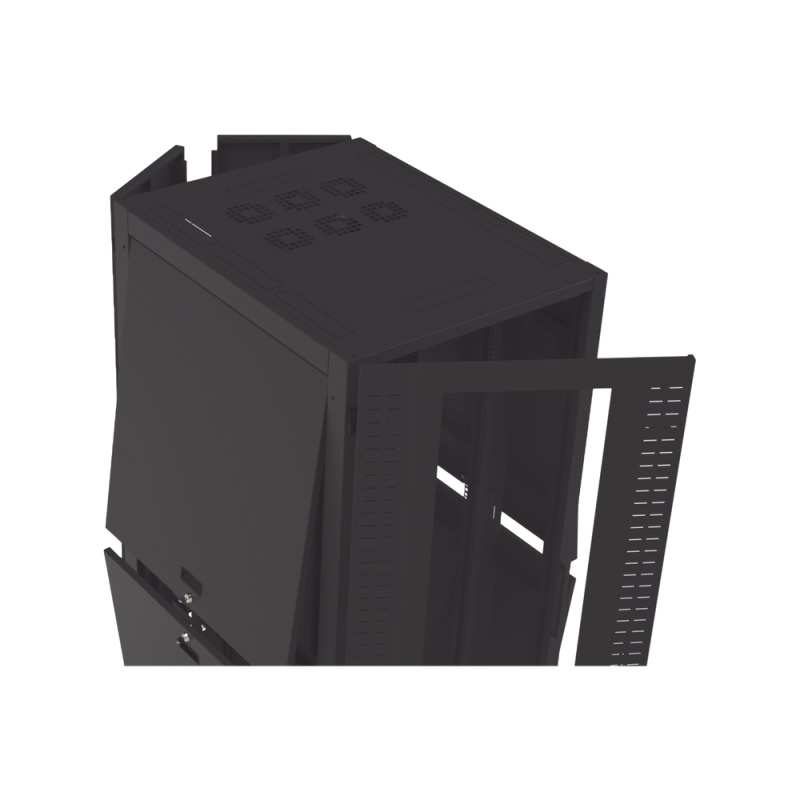 Gabinete para Telecomunicaciones Rack Estándar de 19 42UR 800 mm Ancho x 1000 mm Profundidad Fabricado en Acero Se envía el Gabinete Armado image 7