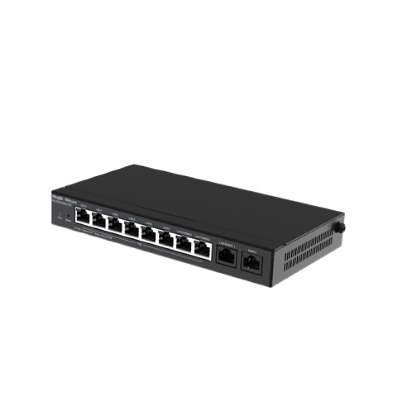 Router Balanceador con Función SDWAN 6 puertos LAN  y 2 puertos LAN/WAN POE af/at gigabit hasta 110w 1 puertos LAN/WAN gigabit y 1 Puerto WAN gigabit hasta 350 clientes con desempeño de 15 Gbps asimétricos image 5