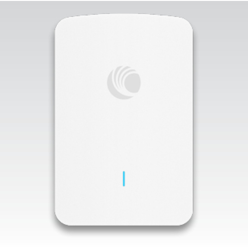 Punto de Acceso Empresarial WiFi 6 de Pared Cambium Networks XV222H con 3 Puertos Gigabit 1 con Salida PoE / Gestión desde la Nube / Alimentación PoE