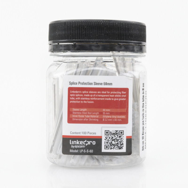 Bote con 100 Mangas para fusión de fibra óptica de 60 mm image 4