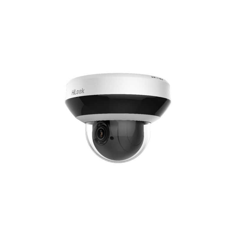 Mini Domo PTZ IP 2 Megapixel / 4X Zoom / H265 / 20 mts IR EXIR / WDR 120dB / PoE / IK10 / Exterior IP66 / Ultra Baja Iluminación / Micrófono Integrado / PoE