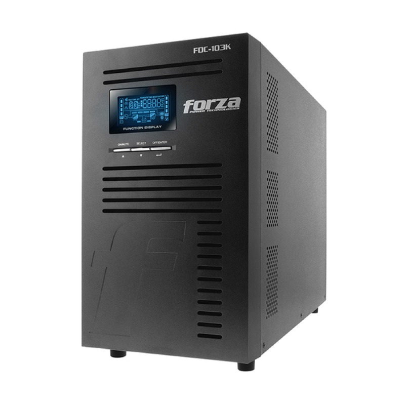 UPS DOBLE CONVERSION EN LINEA FORZA FDC-103K CON CAPACIDAD DE 3000VA/3000W FP 1 120V 9-NEMA 40-70HZ NEGRO. image 12