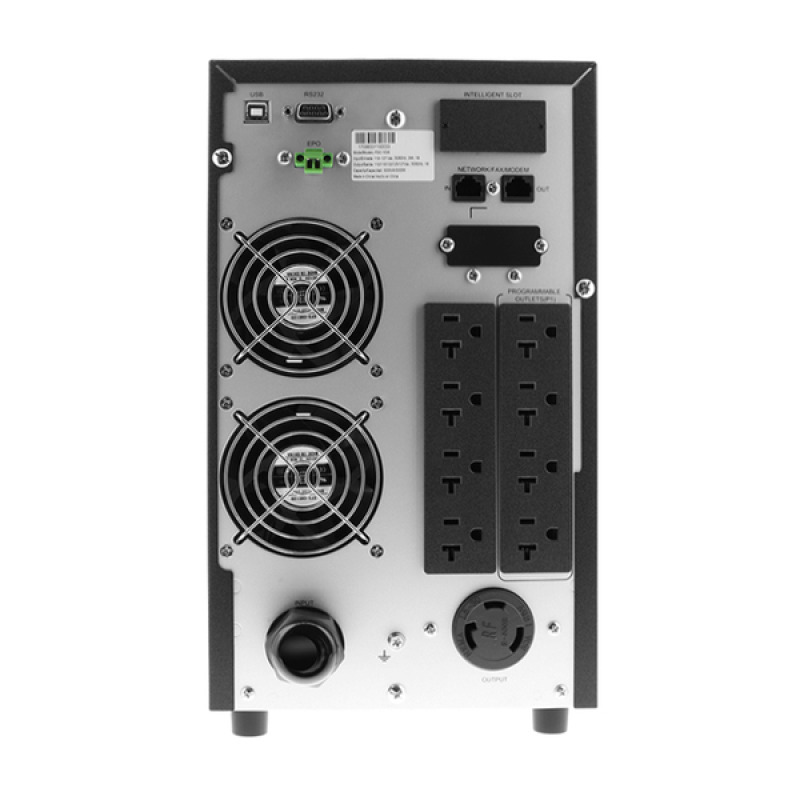 UPS DOBLE CONVERSION EN LINEA FORZA FDC-103K CON CAPACIDAD DE 3000VA/3000W FP 1 120V 9-NEMA 40-70HZ NEGRO. image 13