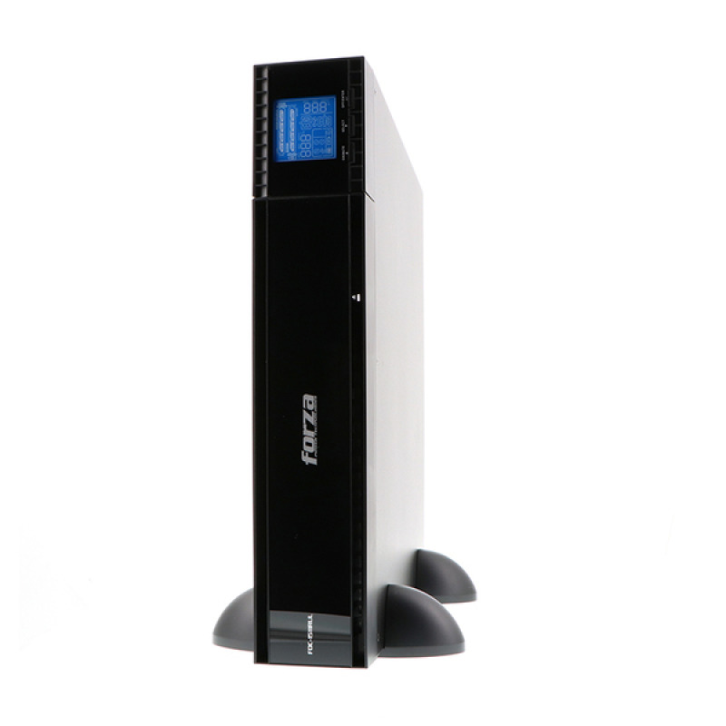 UPS DOBLE CONVERSION EN LINEA FORZA FDC-1511RUL CON CAPACIDAD DE 1500VA/1350W FP 0.9 4 SALIDAS ONDA SENOIDAL PURA TORRE 120V NEGRO image 14