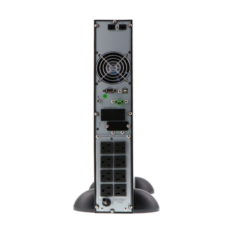 UPS DOBLE CONVERSION EN LINEA FORZA FDC-1511RUL CON CAPACIDAD DE 1500VA/1350W FP 0.9 4 SALIDAS ONDA SENOIDAL PURA TORRE 120V NEGRO image 15
