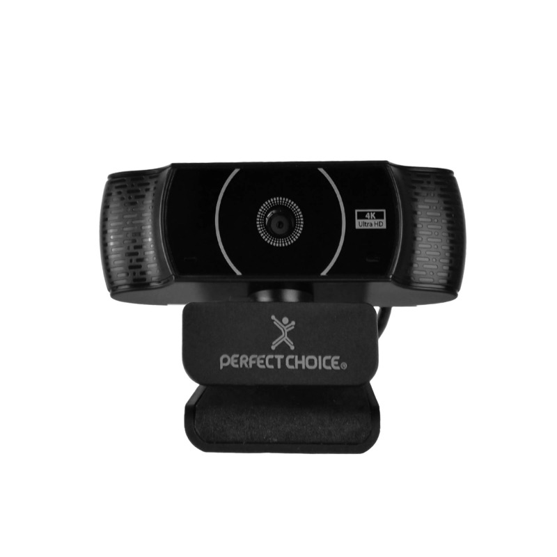 CAMARA WEB EYELY USB 4K, 8 MEGAPIXELES AUTOFOCUS, ROTACION 360, MICROFONO INTEGRADO CON CANCELACION DE RUIDO PERFECT CHOICE