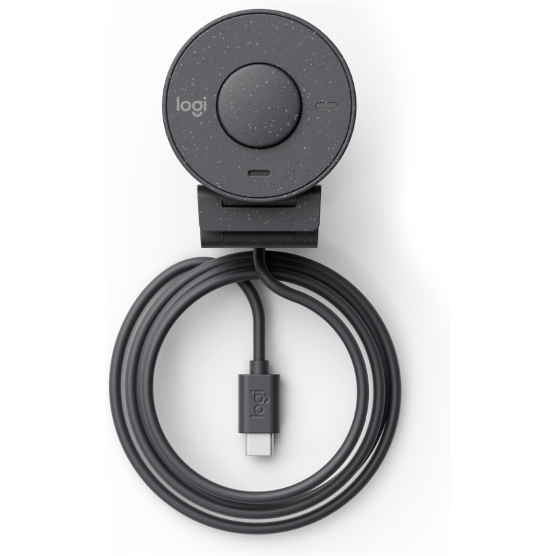 WEBCAM LOGITECH BRIO 300 COLOR GRAFITO FHD 1080 A 30 FPS AUTO ENFOQUE, MICROFONO USB-C 3.1 WIN/MAC OS image 7