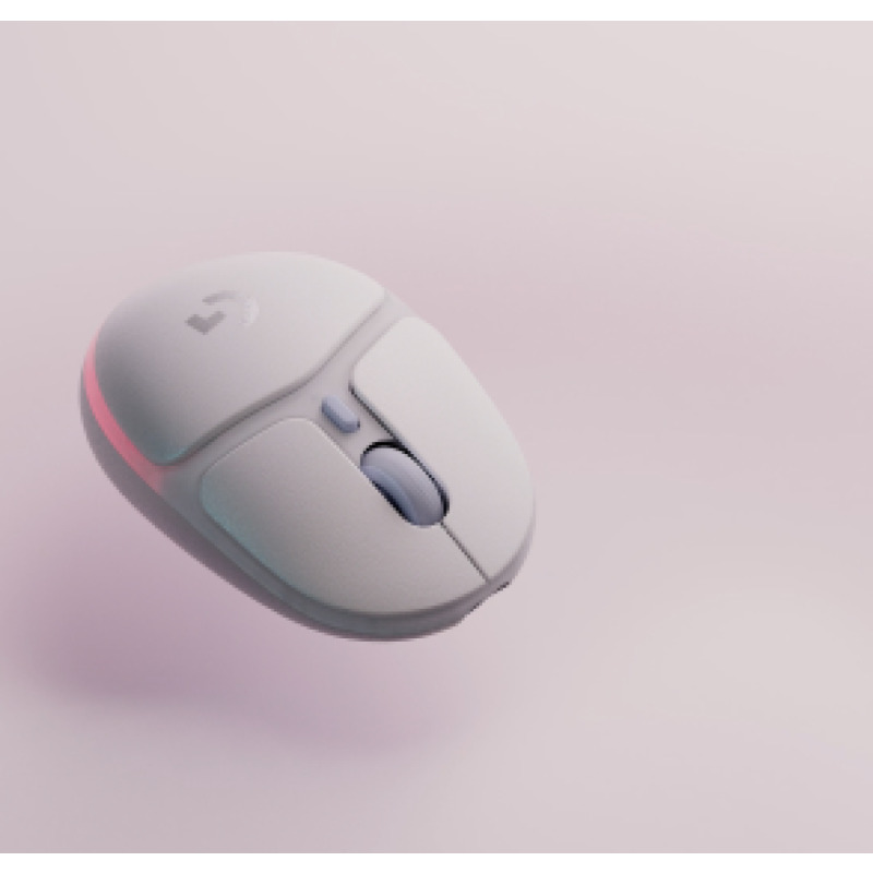 MOUSE GAMING LOGITECH G705 LIGHTSPEED BLANCO AURORA COLLECTION INALAMBRICO CON BATERIA RECARGABLE image 6