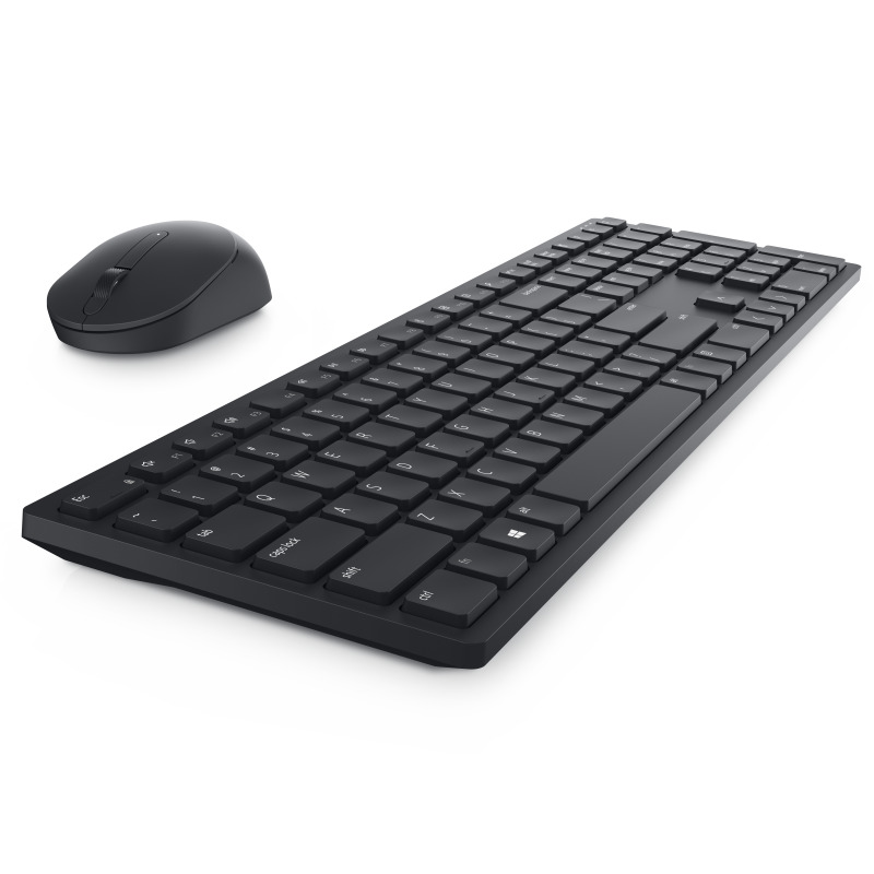 KIT TECLADO Y MOUSE INALAMBRICO DELL KM5221, ESPAÑOL, NEGRO 580-AJIU image 4
