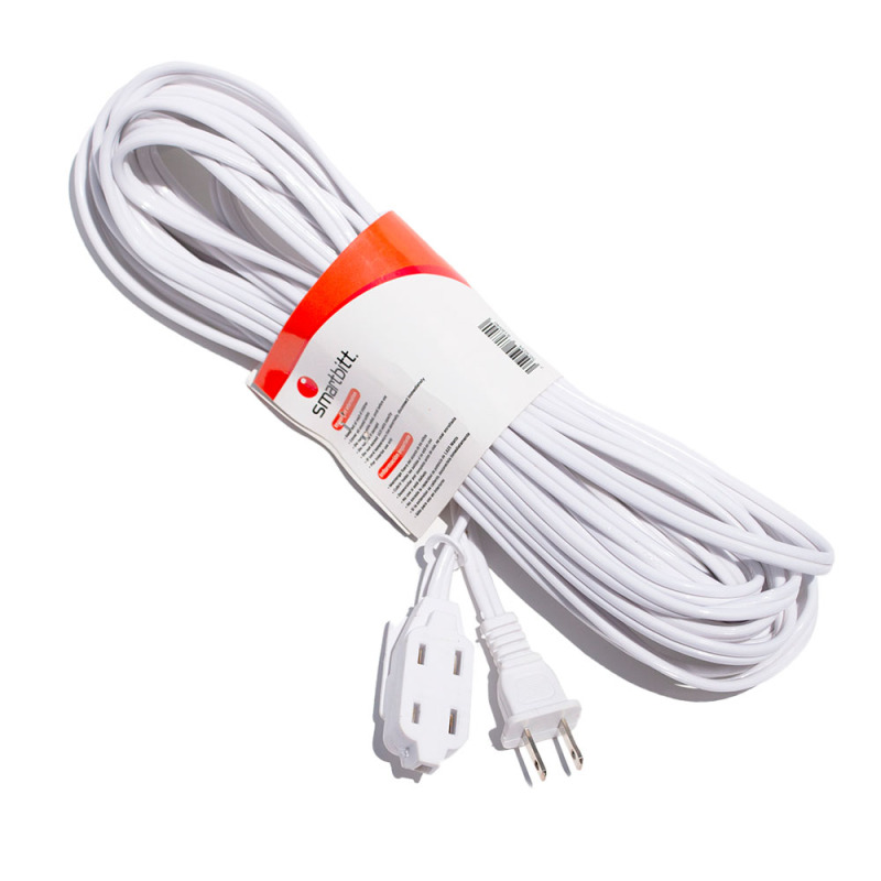 Smartbitt SBEC-DOM10M cable de alimentación Blanco 10 m Enchufe tipo A IEC Type A (5.5 mm, 2.1 mm) image 3