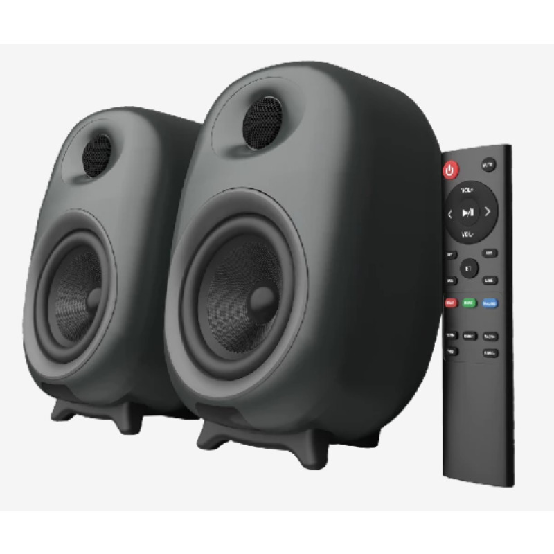 BOCINAS ACTECK DYNAMIC EXACT BS685 / INALAMBRICA / BLUETOOTH - AUX RCA - OPTICA - HDMI - ARC - USB / CONTROL REMOTO / 80W RMS / SONIDO ESTEREO / NEGRO / AC-935210 image 4