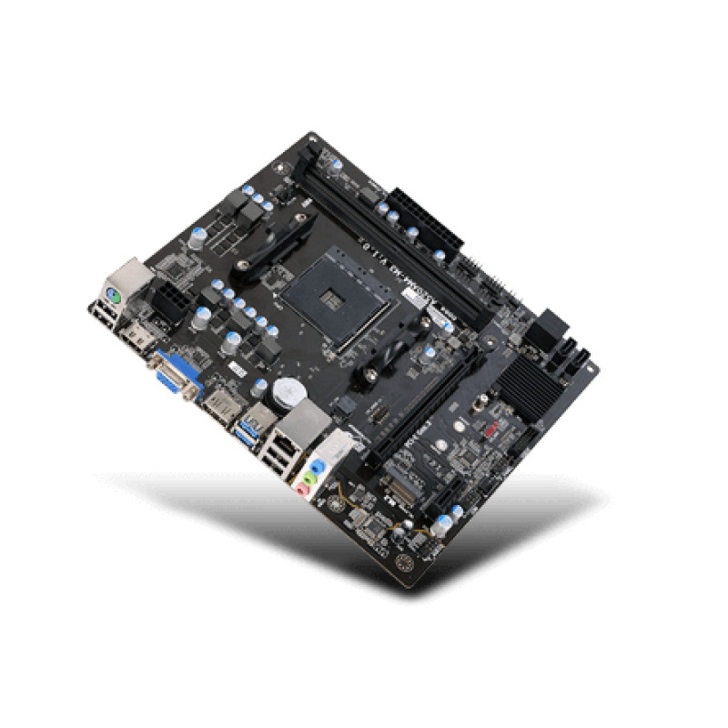 ECS 89-206-MZ2113 placa base AMD A520 Enchufe AM4 Micro ATX