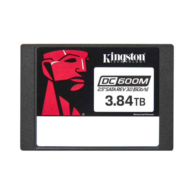 UNIDAD DE ESTADO SOLIDO SSD KINGSTON DC600M 3840GB ENTERPRICE SATA 2.5 LECT.560/ESCR.530MBS PARA SERVIDOR (SEDC600M/3840G)