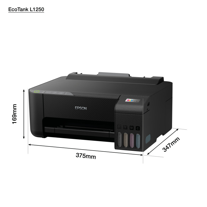 IMPRESORA EPSON L1250, PPM 33 NEGRO/15 COLOR, TINTA CONTINUA, ECOTANK, USB, WIFI, WIFI DIRECT image 12