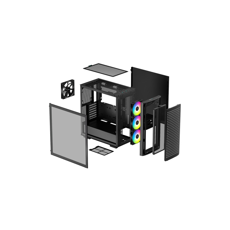DeepCool CK560 Midi Tower Negro image 16