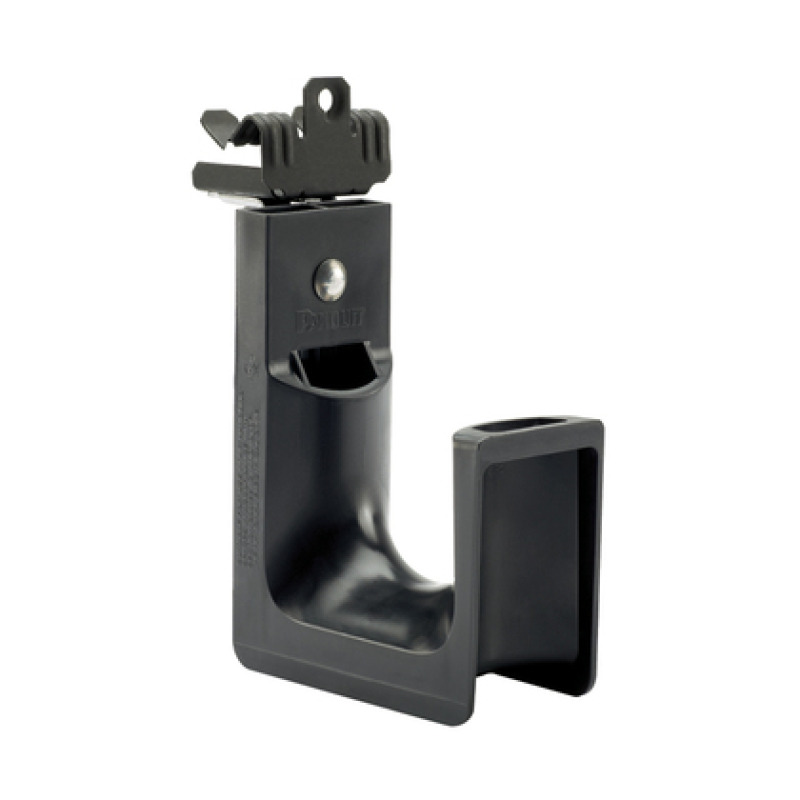 Sujetador STRONGHOLD tipo J JHook grosor de Brida 1/4 para Viga instalada con Martillo hasta 46 Cables Cat6 Nylon 66 Metal Color Negro 1 pieza