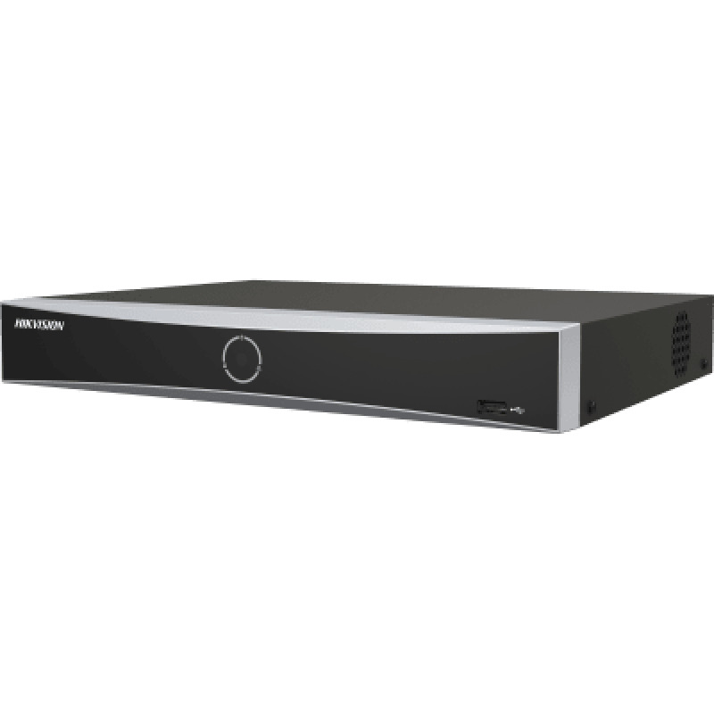 Acusearch NVR 12 Megapíxel 4K / 4 canales IP / 4 Puertos PoE / Reconocimiento Facial / AcuSense Evita Falsas Alarmas / 1 Bahías de Disco Duro / HDMI en 4K / 300 Metros PoE Modo Extendido