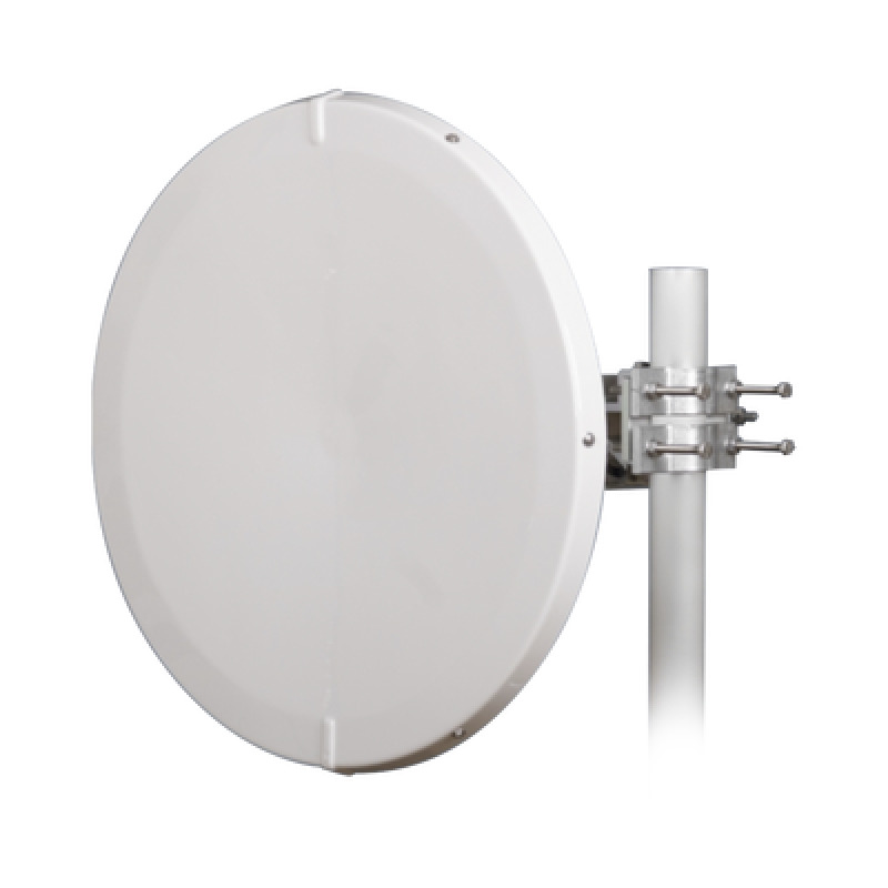 Antena Direccional de Alto Rendimiento / 31 dBi / 2 ft / 597 GHz / Conectores RPSMA / Alto Aislamiento al Ruido / Fácil Montaje y herraje de acero inoxidable /  Radomo Incluido image 2