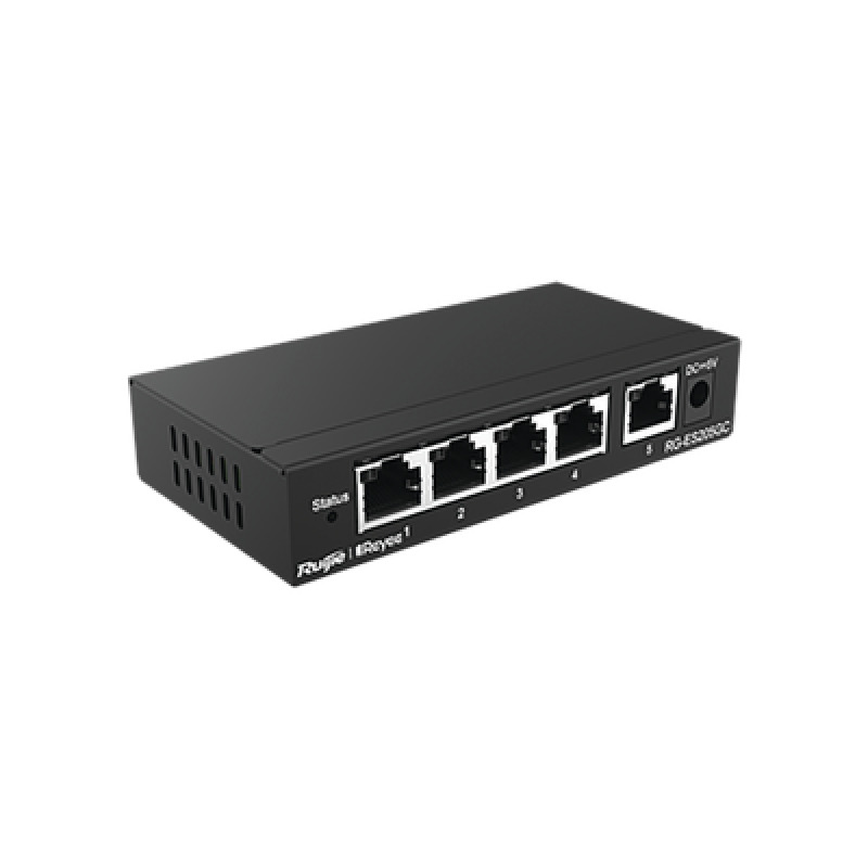 Switch Administrable con 5 puertos Gigabit gestión gratuita desde la nube