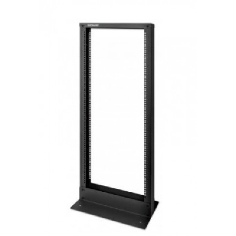 INTELLINET 715973 Rack de dos postes, 19" 26U, Presentación Flatpack (Desarmado), 19", Negro image 3