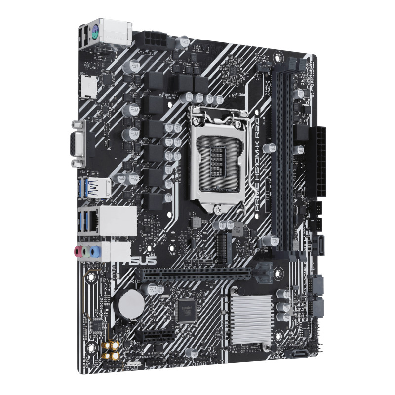 MB ASUS H470 INTEL S-1200 11A GEN/2X DDR4 2666/HDMI/VGA/M.2/4X USB3.2/MICRO ATX/GAMA BASICA image 5