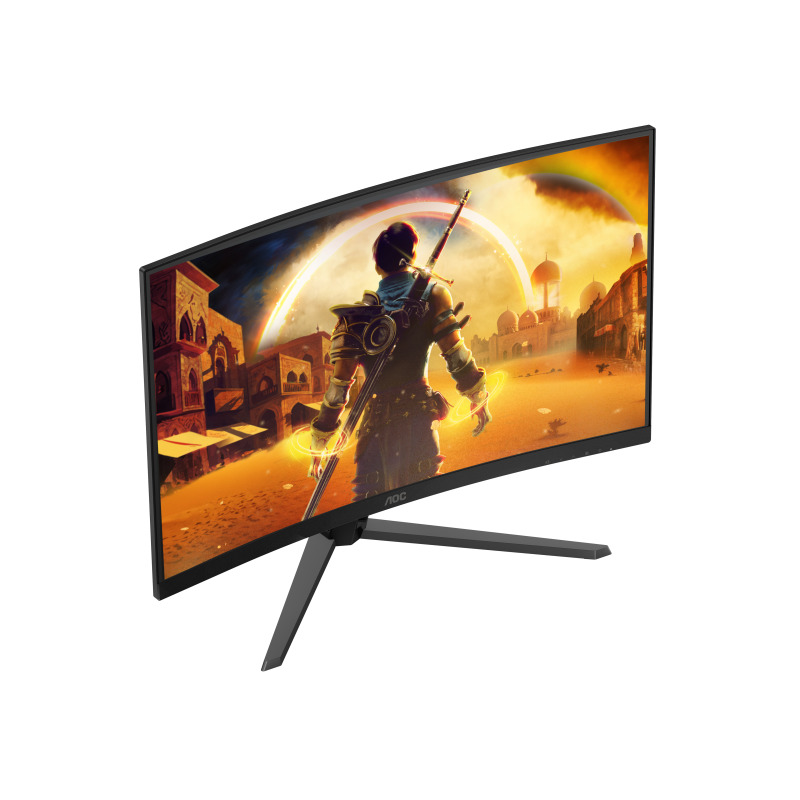 MONITOR AOC GAMER CURVO 32 / C32G42ZE / PANEL VA / 240 HZ / T.R. 4 MS GTG / 0.3 MS MPRT / ADAPTIVE SYNC  / HDMI / VGA / DP / ASPECTO 16:9 / RESOLUCION 1920 X 1080 / BRILLO 300 CD/M2 / VESA           image 5