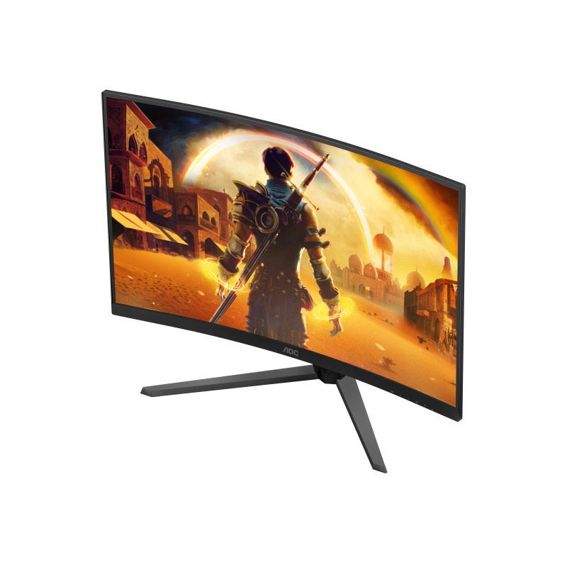 MONITOR AOC GAMER CURVO 32 / C32G42ZE / PANEL VA / 240 HZ / T.R. 4 MS GTG / 0.3 MS MPRT / ADAPTIVE SYNC  / HDMI / VGA / DP / ASPECTO 16:9 / RESOLUCION 1920 X 1080 / BRILLO 300 CD/M2 / VESA           image 6