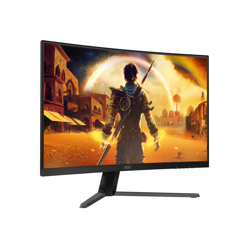 MONITOR AOC GAMER CURVO 32 / C32G42ZE / PANEL VA / 240 HZ / T.R. 4 MS GTG / 0.3 MS MPRT / ADAPTIVE SYNC  / HDMI / VGA / DP / ASPECTO 16:9 / RESOLUCION 1920 X 1080 / BRILLO 300 CD/M2 / VESA           image 8