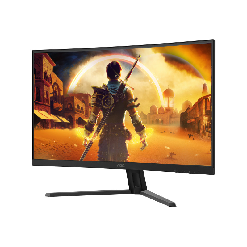 MONITOR AOC GAMER CURVO 32 / C32G42ZE / PANEL VA / 240 HZ / T.R. 4 MS GTG / 0.3 MS MPRT / ADAPTIVE SYNC  / HDMI / VGA / DP / ASPECTO 16:9 / RESOLUCION 1920 X 1080 / BRILLO 300 CD/M2 / VESA           image 9