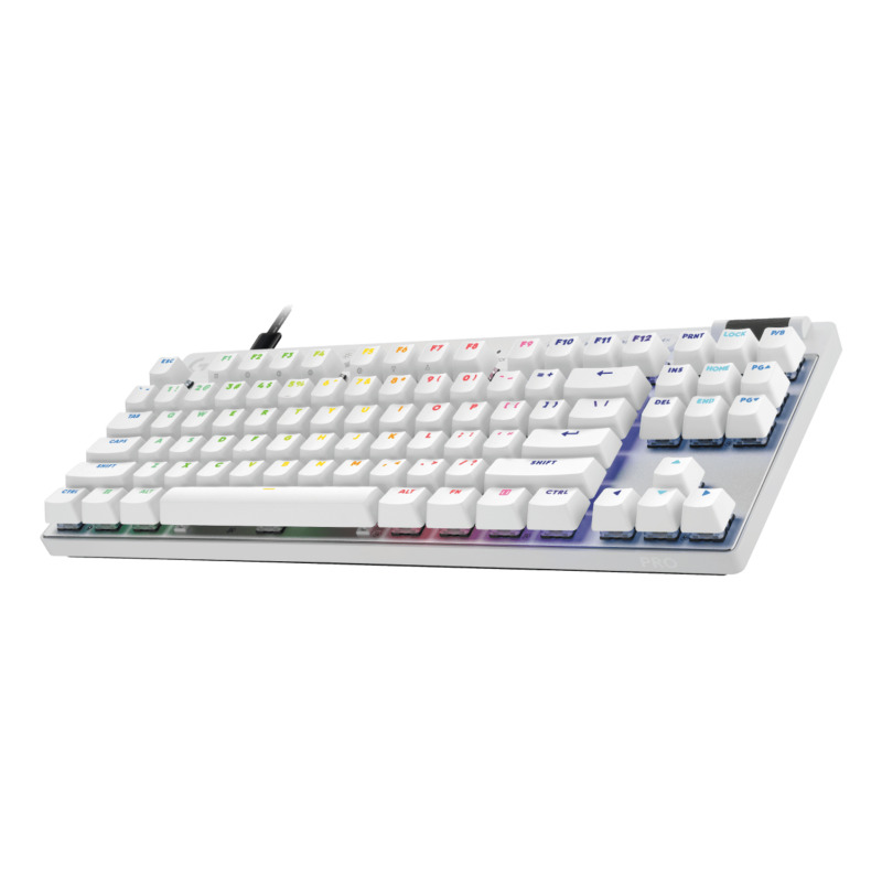 TECLADO LOGITECH G PRO X TKL RAPID ANALOG SWITCHES USB WH (920-013132) image 3
