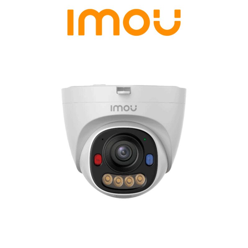 IMOU PS8D 5MP Cámara Domo, 5 MP, PoE, IP67, H.265, Smart Color, disuación activa, Detección de Humanos y Vehiculos, Microfono, Soporta Micro SD 512GB, AOR MODE, ONVIF
