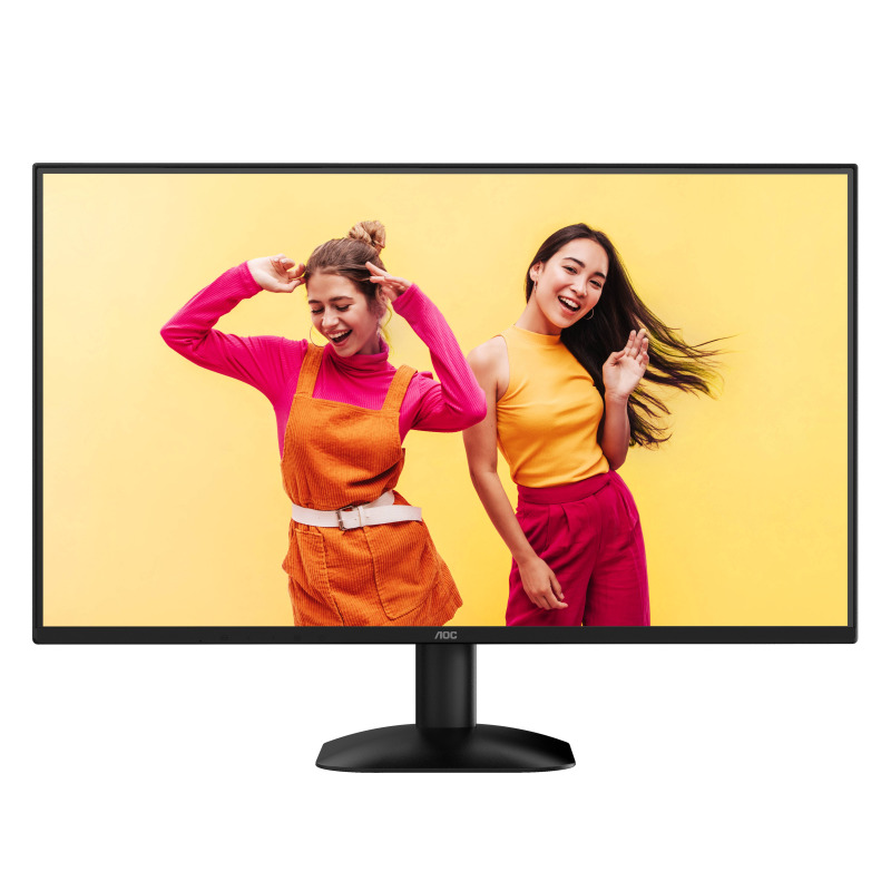 MONITOR LED AOC 27B35H3 / COLOR NEGRO / PANEL IPS 27 / HDMI Y VGA / ASPECTO 16:9 / TIEMPO DE RESPUESTA 1MS / 120HZ / FULL HD 1920X1080 / VESA 100X100 MM / CONTRASTE 20,000,0001 / BRILLO 300 CD/M2