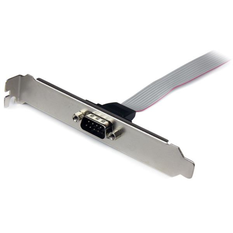 ADAPTADOR DE 40CM HEADER CABEZAL BRACKET SERIAL DB9 RS232 A IDC 10 PINES PARA TARJETA MADRE - STARTECH.COM MOD. PLATE9M16 image 3