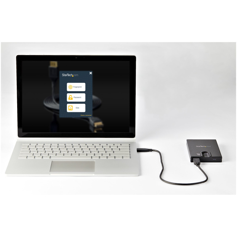 CARCASA PARA DISCOS DUROS SATA 2.5 - ENCRIPTADA - ACCESIBILIDAD CON HUELLA DIGITAL image 6