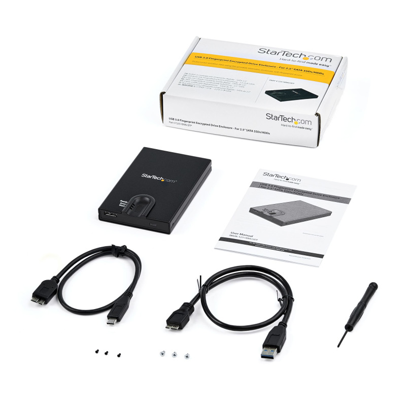 CARCASA PARA DISCOS DUROS SATA 2.5 - ENCRIPTADA - ACCESIBILIDAD CON HUELLA DIGITAL image 8