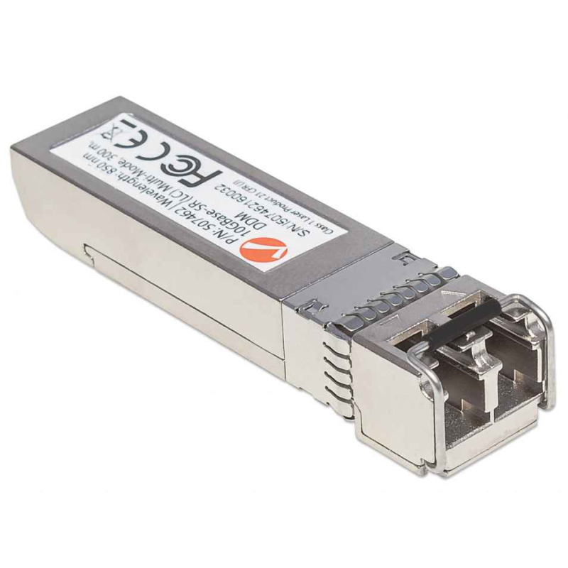 INTELLINET 507462 - Módulo Transceptor SFP+ 10 Gigabit de Fibra Óptica Puerto Multi-modo 10GBase-SR (LC), 300 m (984 ft.) image 4