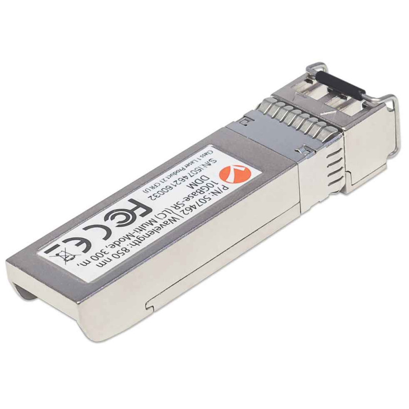 INTELLINET 507462 - Módulo Transceptor SFP+ 10 Gigabit de Fibra Óptica Puerto Multi-modo 10GBase-SR (LC), 300 m (984 ft.) image 5