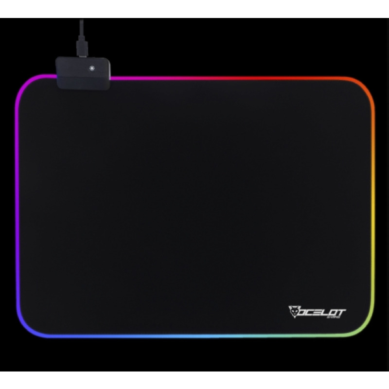 OCELOT MOUSE PAD DE TELA RGB CON SOFTWARE INTEGRADO