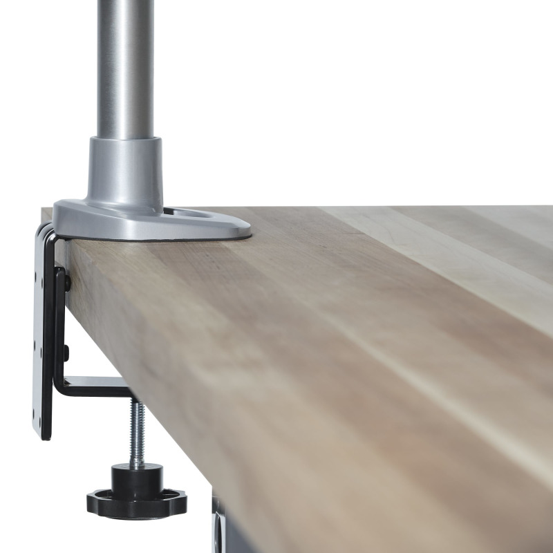 SOPORTE DE ESCRITORIO PREMIUM PARA 2 MONITORES DE HASTA 30 SOPORTE VESA DE ALTURA AJUSTABLE - MONTAJE MORDAJA/OJAL EN ESCRITORIO - PLATA - STARTECH.COM MOD. ARMDUALPS image 13