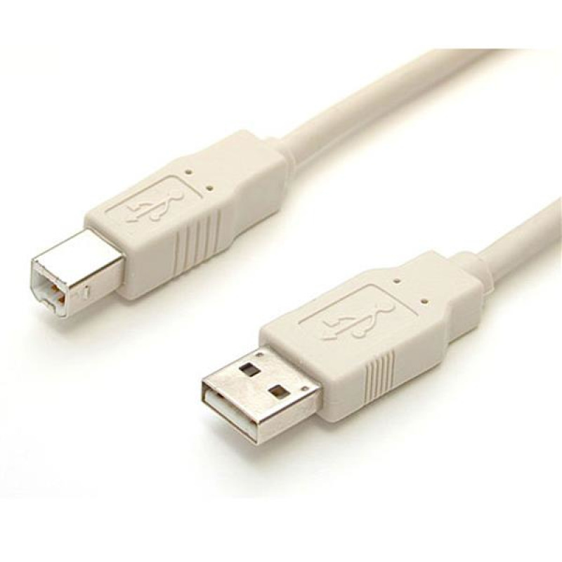 CABLE DE 1.8M USB 2.0 BEIGE - USB TIPO-A MACHO A USB-B MACHO PARA IMPRESORA - STARTECH.COM MOD. USBFAB_6