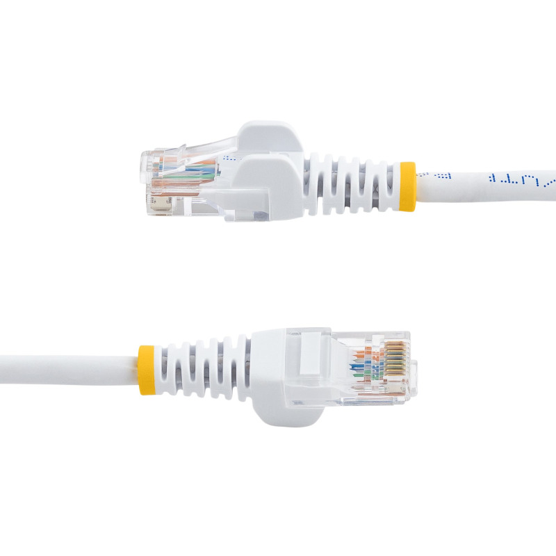 CABLE DE 10M BLANCO DE RED CAT5E ETHERNET RJ45 SIN ENGANCHES - LATIGUILLO SNAGLESS - STARTECH.COM MOD. 45PAT10MWH image 3