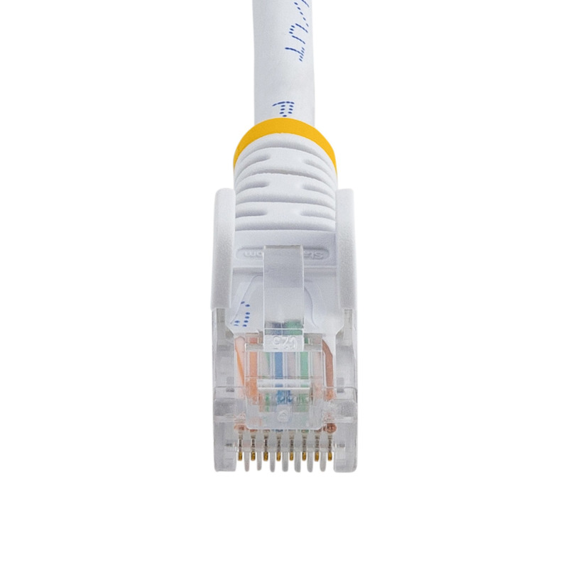 CABLE DE 10M BLANCO DE RED CAT5E ETHERNET RJ45 SIN ENGANCHES - LATIGUILLO SNAGLESS - STARTECH.COM MOD. 45PAT10MWH image 4