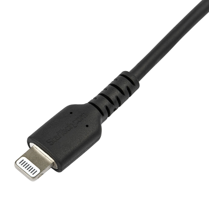 CABLE DE CARGA DE 2M USB-C A LIGHTNING - COLOR NEGRO - CABLE USB DE CARGA Y ALTA RESISTENCIA - CERTIFICADO MFI APPLE - STARTECH.COM MOD. RUSBCLTMM2MB image 3