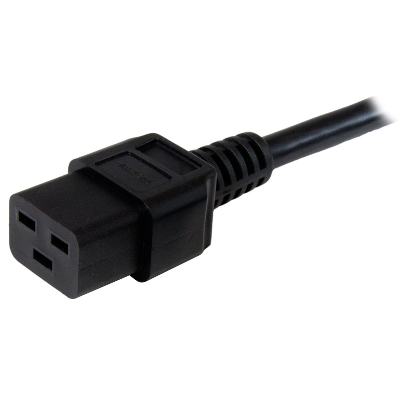 CABLE DE CORRIENTE DE 1.8M DE ALIMENTACION - SERVICIO PESADO - 14AWG - NEMA 5-15P A C19 - 15A 125V - STARTECH.COM MOD. PXT515C19146 image 2