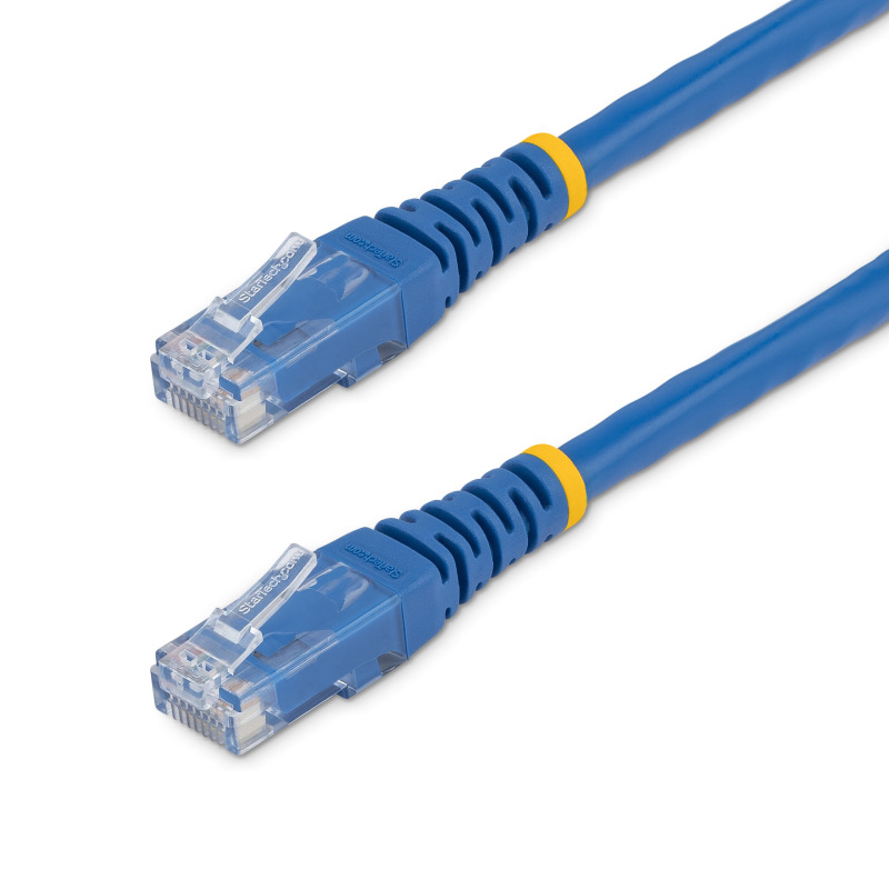 CABLE DE 1.8M AZUL DE RED CATEGORIA CAT6 UTP RJ45 GIGABIT ETHERNET ETL - PATCH MOLDEADO - STARTECH.COM MOD. C6PATCH6BL