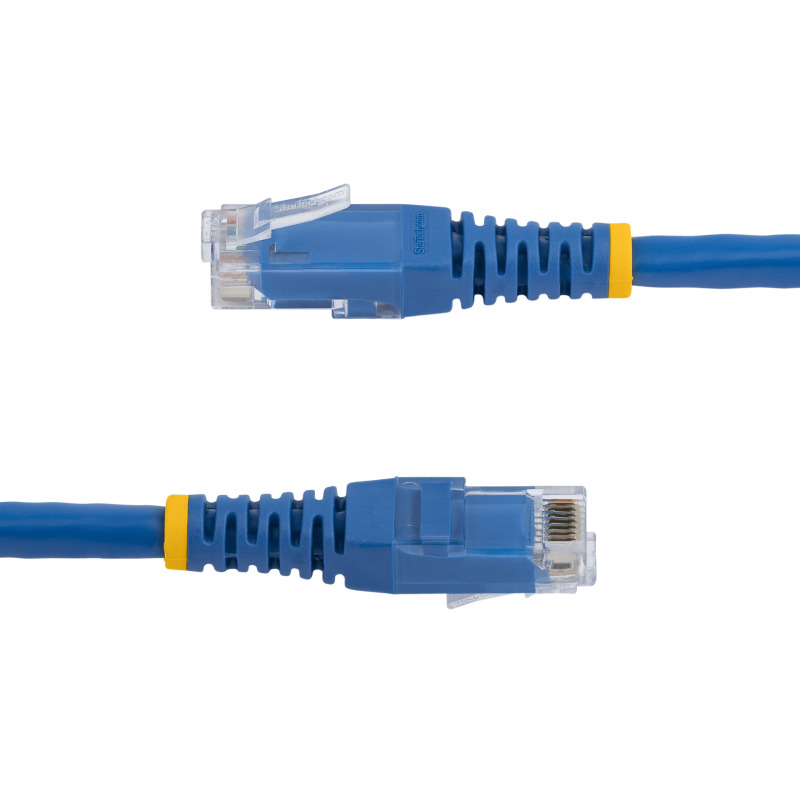 CABLE DE 1.8M AZUL DE RED CATEGORIA CAT6 UTP RJ45 GIGABIT ETHERNET ETL - PATCH MOLDEADO - STARTECH.COM MOD. C6PATCH6BL image 3