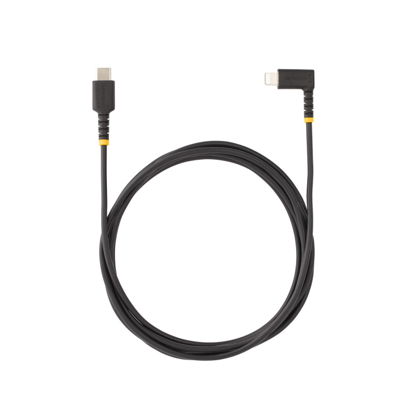 CABLE DE 2M USB-C A LIGHTNING - CABLE USB 2.0 A LIGHTNING ACODADO - CABLE USB TIPO C A LIGHTNING DE CARGA - MFI - PARA IPHONE - STARTECH.COM MOD. RUSB2CLTMM2MR image 5